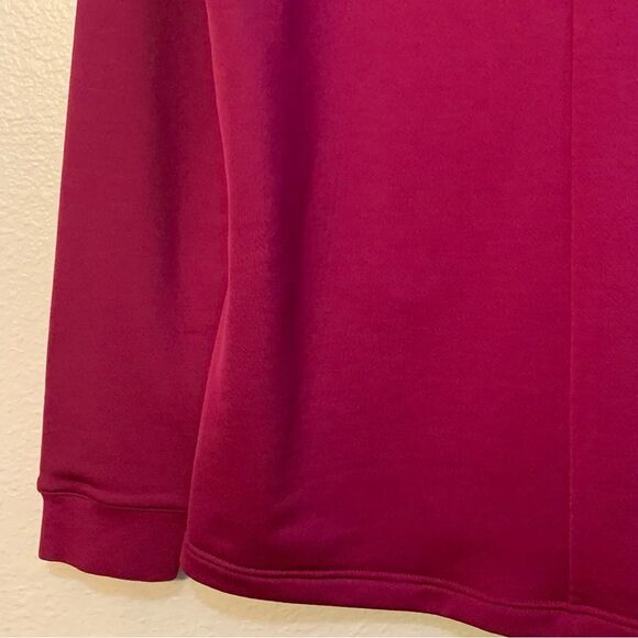 ADIDAS Cold Performance Jacket Women’s Large Berry Full Zip Pockets. - Picture 8 of 16